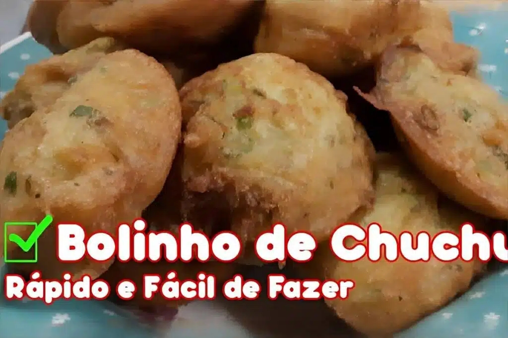 Bolinho de chuchu você não pode deixar de fazer e experimentar este delicioso quitute