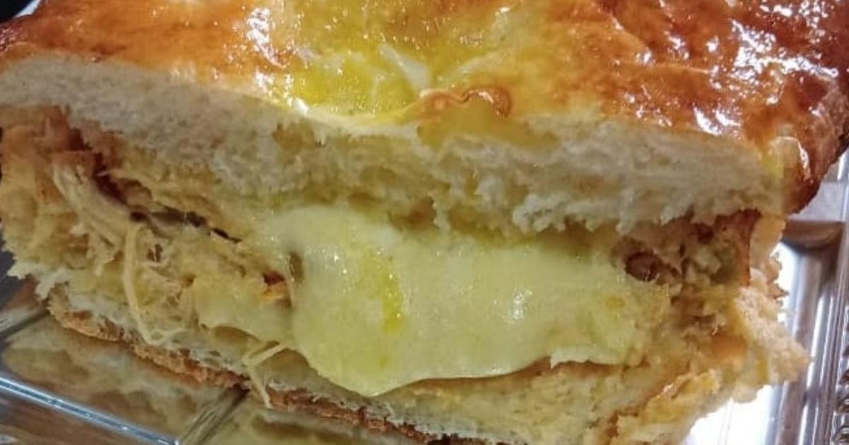 Lanche de Forno Com Massa Caseira!