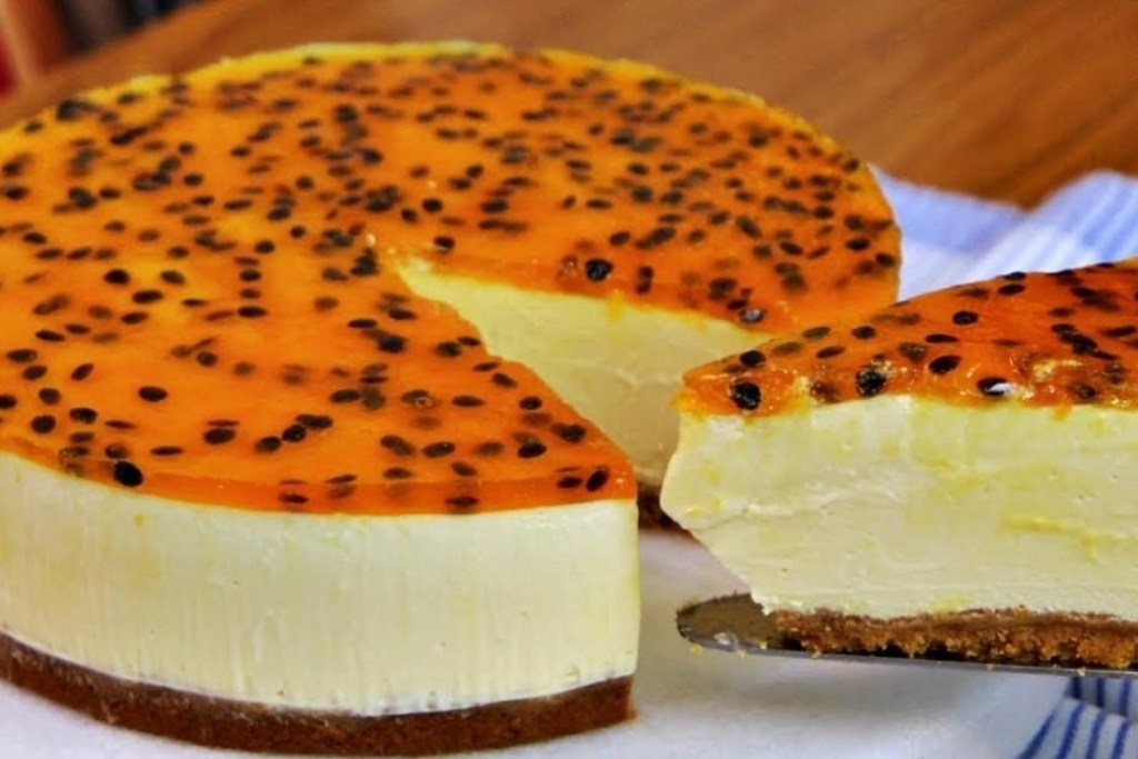 Torta de maracujá, a melhor que você irá provar na vida pode crê